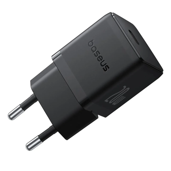Ładowarka sieciowa Palm 1C 20W z kablem USB-C 60W 1m - czarna