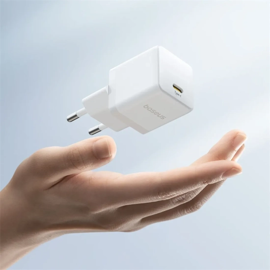 Ładowarka sieciowa Palm 1C 20W z kablem USB-C 60W 1m - biała