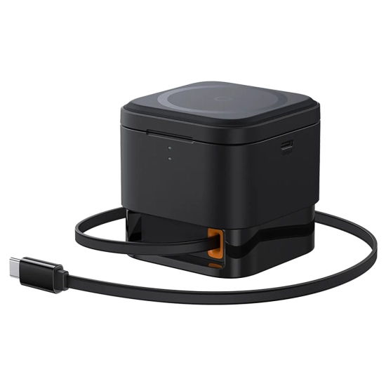 Baseus Ładowarka bezprzewodowa MagPro 3w1 25 W MagSafe czarna