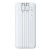 Powerbank 10000mAh 22.5W Lipow z wbudowanymi kablami USB-C iPhone