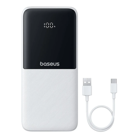 Powerbank 10000mAh 22.5W Lipow z wbudowanymi kablami USB-C iPhone
