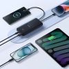 Powerbank 10000mAh 22.5W z wyświetlaczem kablami USB-C iPhone Lightning