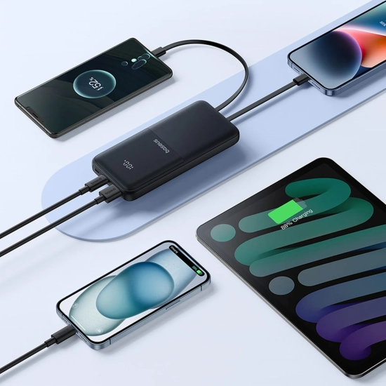 Baseus Lipow powerbank 10000 mAh 22.5 W czarny