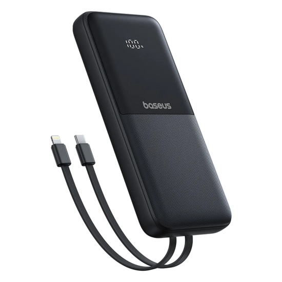 Baseus Lipow powerbank 10000 mAh 22.5 W czarny