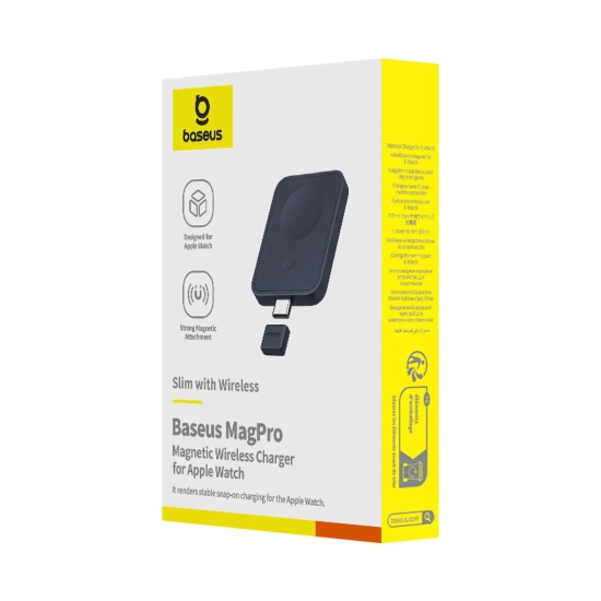 Baseus MagPro ładowarka Apple Watch 2.5 W czarna