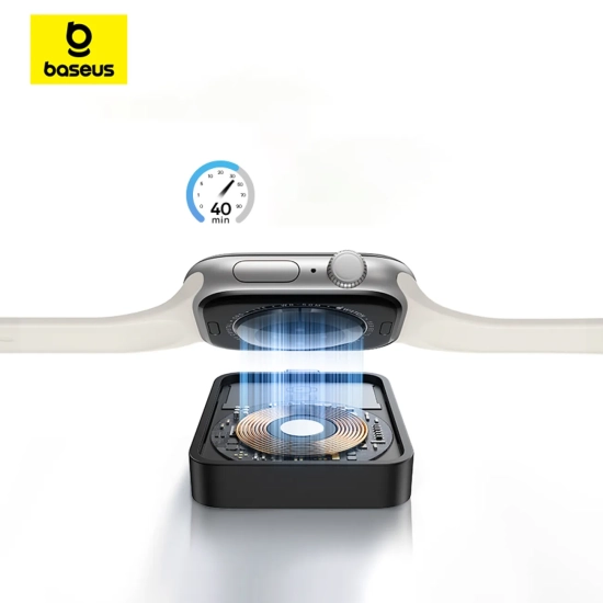 Baseus MagPro ładowarka Apple Watch 2.5 W czarna