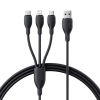 Kabel Baseus P10376303121-01 USB-A–Micro USB/Lightning/USB-C 0,8 m czarny – produkt w dokładnym wariancie wskazanym kode