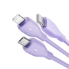 Baseus Kabel P10376303511-00 USB-A–Micro USB/Lightning/USB-C 1,3 m