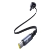 Baseus Enjoyment Max ładowarka samochodowa 90 W zwijany kabel czarna