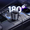 Ładowarka samochodowa ze zwijanymi kablami USB-C iPhone Lightning 60W