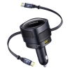 Baseus Ładowarka samochodowa Enjoyment Max 90 W USB-C USB-A