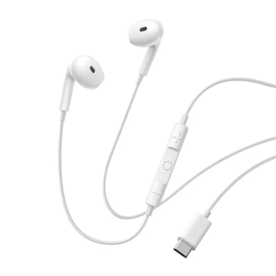 Słuchawki Baseus Encok CZ19 A00182201213-00 USB-C białe