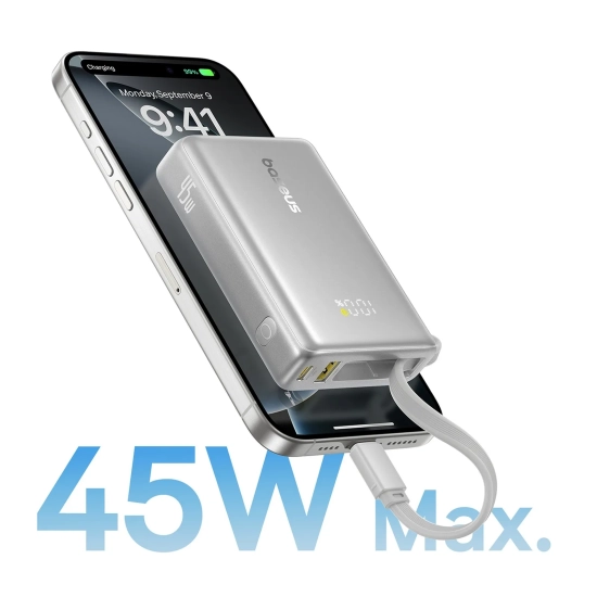 Baseus Powerbank PicoGo P10076803853-00 10000 mAh 45 W szary