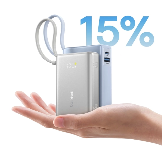Baseus Powerbank PicoGo P10076803853-00 10000 mAh 45 W szary
