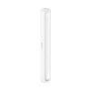 Białe etui ładujące Baseus Smooth Writing wraz z krótkim przewodem USB-C.