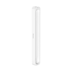 Białe etui ładujące Baseus Smooth Writing wraz z krótkim przewodem USB-C.