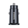 Ładowarka samochodowa 2 x USB-C 30W - czarna