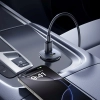 Baseus GoTrip ładowarka samochodowa 30 W 2x USB-C czarna