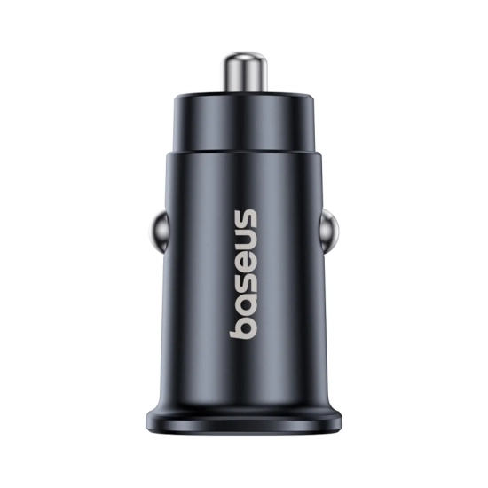 Baseus GoTrip ładowarka samochodowa 30 W 2x USB-C czarna