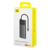 Hub USB-C Baseus Metal Gleam II 10w1 HDMI RJ45 szary