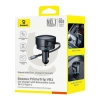 Baseus PrimeTrip VR1 ładowarka samochodowa 60 W zwijany kabel czarna