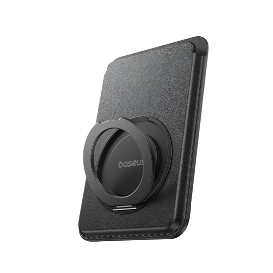 Portfel magnetyczny Baseus MagPro 3 MagSafe czarny