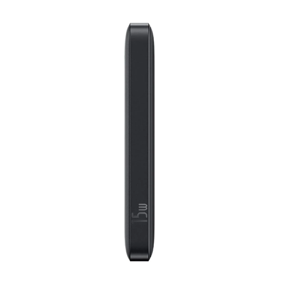 Powerbank 10000mAh 15W EnerFill FP11 z kablem USB-C 20V 3A 30cm - czarny
