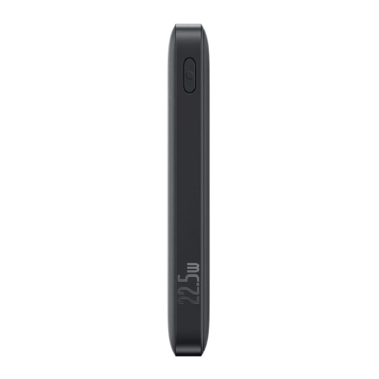 Powerbank 10000mAh 22.5W EnerFill FP21 USB-A USB-C z kablem USB-C - czarny