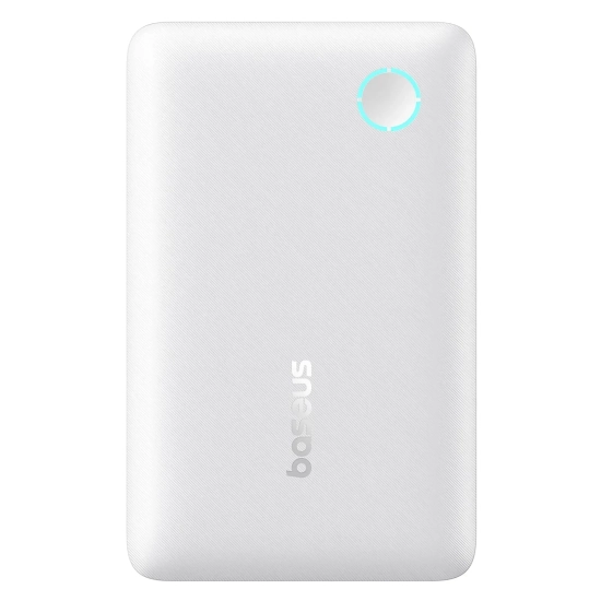 Powerbank 10000mAh 15W EnerFill FP11 z kablem USB-C 30cm - biały