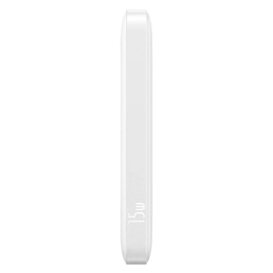 Powerbank 10000mAh 15W EnerFill FP11 z kablem USB-C 30cm - biały
