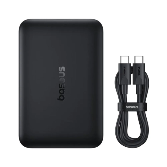 Baseus EnerFill FM11 Ultra-Mini powerbank 10000 mAh 22.5 W magnetyczny czarny