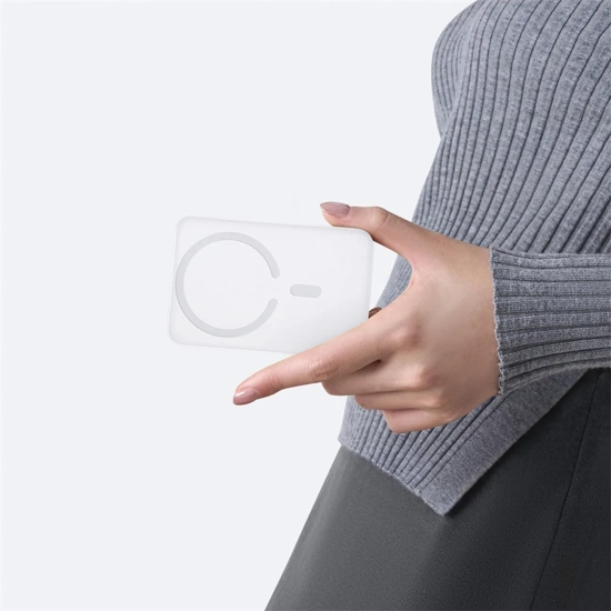 Baseus EnerFill FM11 powerbank 10000 mAh 22.5 W magnetyczny biały