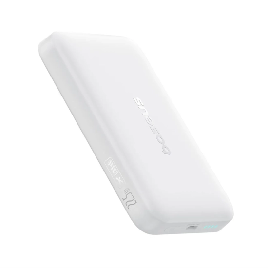 Baseus EnerFill FM11 powerbank 10000 mAh 22.5 W magnetyczny biały