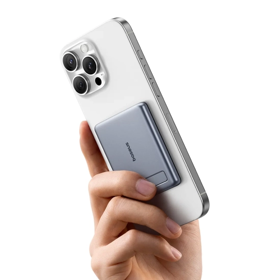 Baseus PicoGo AM31 powerbank 5000 mAh 20 W magnetyczny szary
