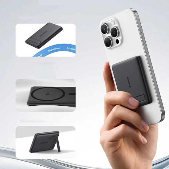 Baseus PicoGo AM31 powerbank 5000 mAh 20 W magnetyczny czarny