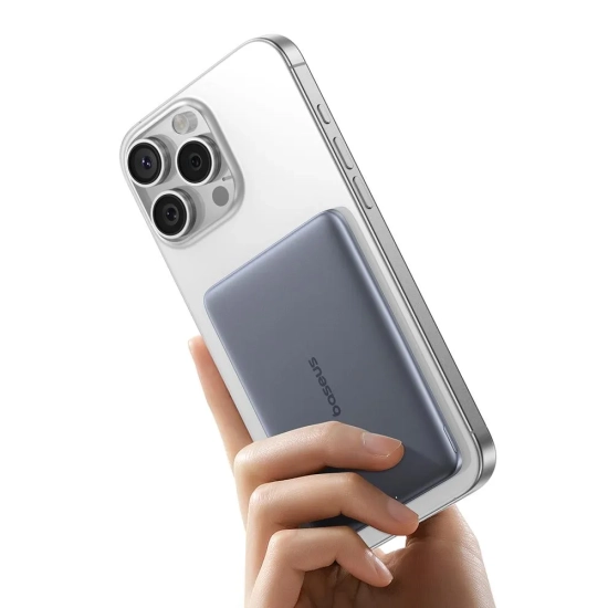 Baseus PicoGo AM41 powerbank 5000 mAh 20 W magnetyczny szary