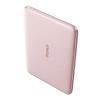 Powerbank 5000mAh 20W Ultra-Slim z kablem USB-C MagSafe 60W 30cm - różowy