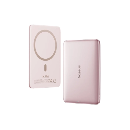 Baseus Powerbank PicoGo AM41 5000 mAh 20 W MagSafe różowy