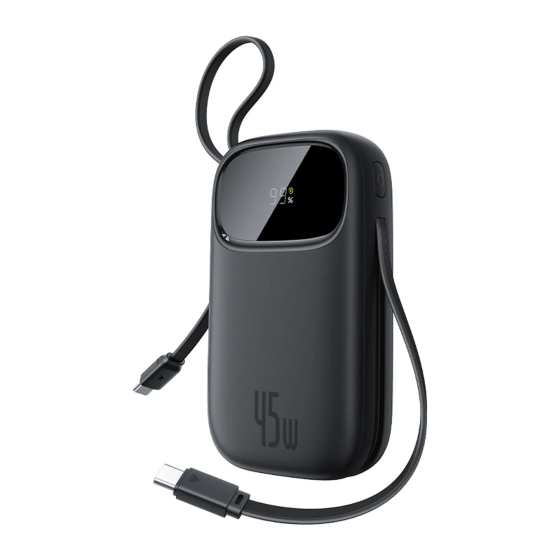 Powerbank Baseus EnerFill FC31 P10082105123-00 20000 mAh 45W czarny – zdjęcie główne dokładnego wariantu produktu.