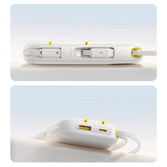 Baseus EnerFill FC31 powerbank 20000 mAh 22.5 W biały