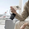 Powerbank 10000mAh 22.5W z wyświetlaczem kablami USB-C iPhone Lightning