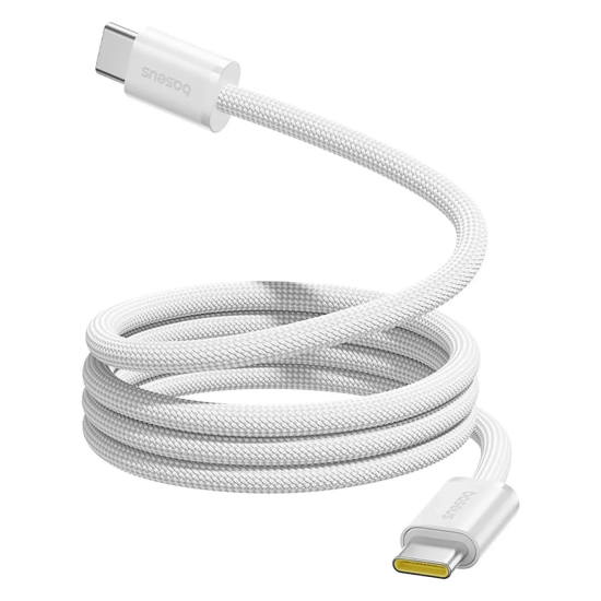 Baseus Dynamic 4 Pro USB-C – USB-C 100W 1 m biały – przewód ze złączami USB-C – USB-C w kolorze biały.