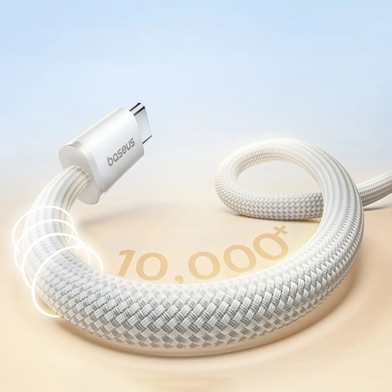 Baseus Dynamic 4 Pro USB-C – USB-C 100 W 1 m biały