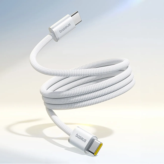Baseus Dynamic 4 Pro USB-C – USB-C 100 W 1 m biały