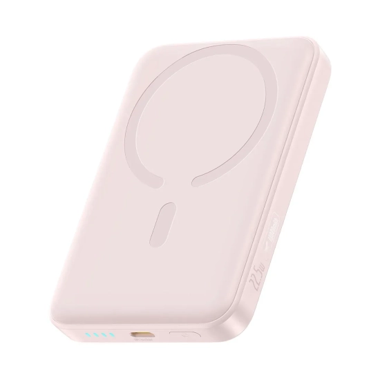 Powerbank indukcyjny 10000mAh 22.5W MagSafe z kablem USB-C 20V/3A 0.3m