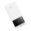 Baseus powerbank 30000 mAh 22.5 W biały