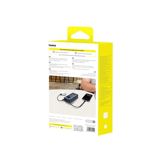 Baseus Powerbank EnerCore CR11 20000 mAh 67 W czarny