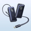 Baseus powerbank 20000 mAh 100 W zwijany kabel czarny