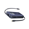 Baseus powerbank 20000 mAh 100 W zwijany kabel czarny