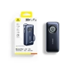 Baseus powerbank 20000 mAh 100 W zwijany kabel czarny